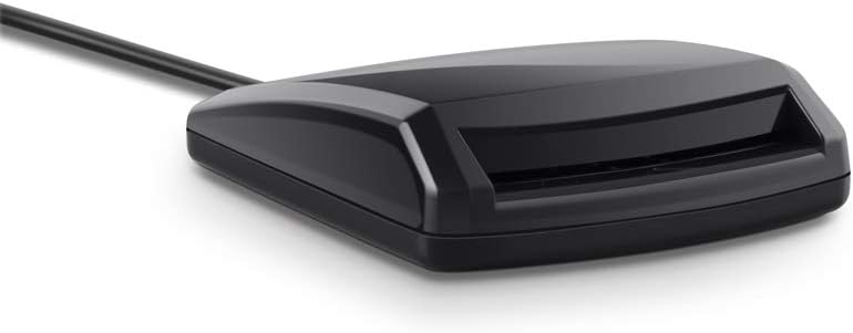 Belkin CAC Card Reader - Smart Card Reader With USB Connection - Compatible With Multiple Operating Systems and Contact