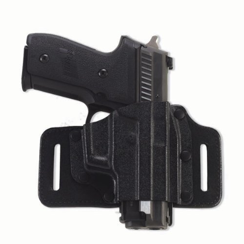 Galco Tac Slide Belt Holster (Black), 4-Inch Springfield XD 9/.40, Left Hand