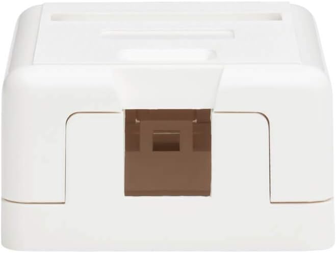 Tripp Lite Keystone Jack Surface Mount Box, White