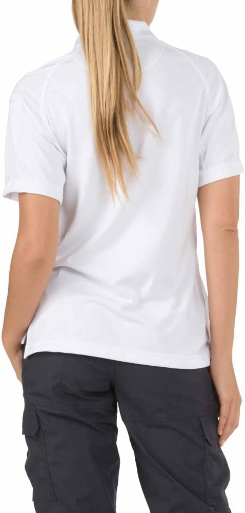 5.11 Tactical Women's Polyester Fabric Performance Short Sleeves Polo Shirt, Style 61165