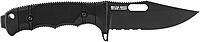 SOG Seal Fx Fixed Blade Partially Serrated ProfeSSIonal Tactical Knife S35Vn Steel Tough Glass-Reinforced Nylon Handle
