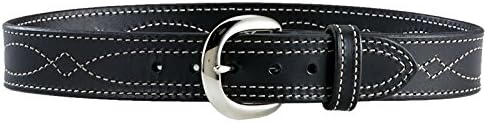 Aker Leather B13 1-3/4" Fancy Stitch Belt