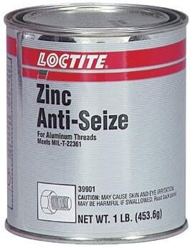 Loctite Anti-Seize, Zinc, 16 oz (1 lb) Can, Gray Paste
