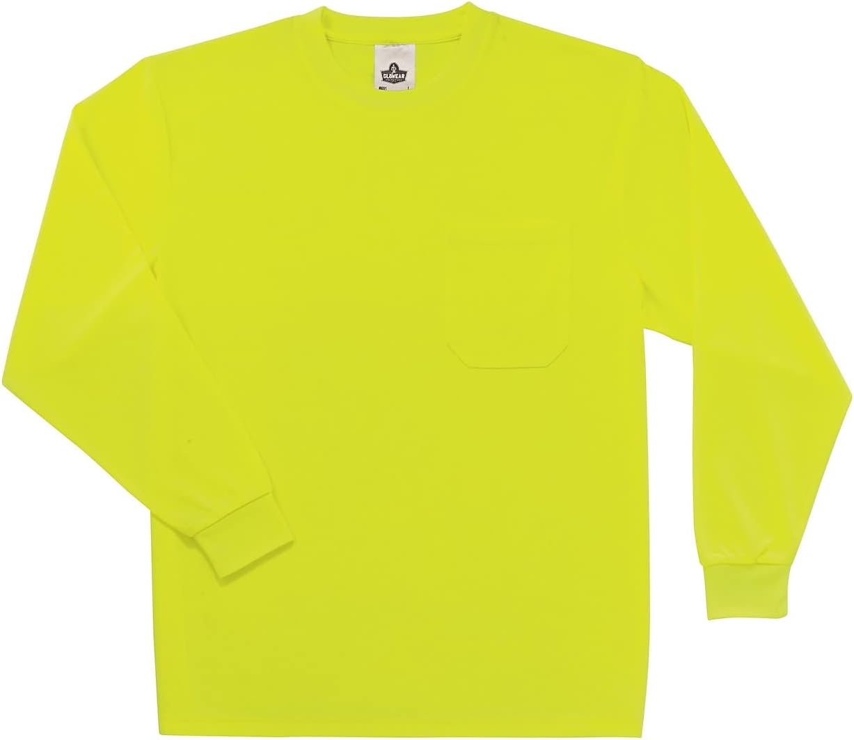 ERGODYNE GloWear 8091 Non-Certified Hi-Vis Long-Sleeve T-Shirt