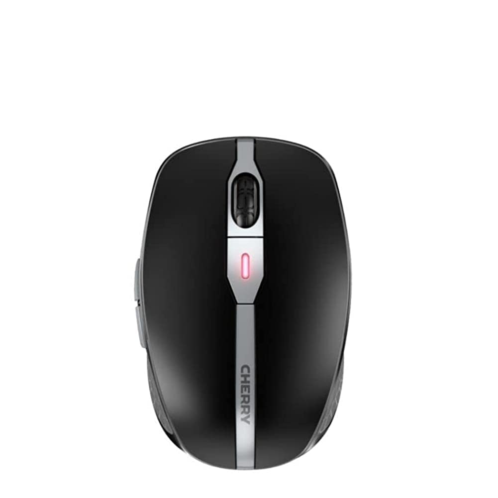 Cherry MW 9100 Wireless Rechargeable Mouse Bluetooth or 2.4 GHz AES-128 encryption Black