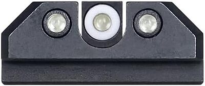 Night Fision Tritium Night Sight Set for CZ USA P-07/P-09 - Perfect Dot Front Sight with Daytime Ring