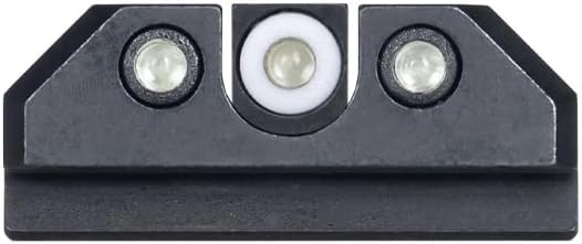 Night Fision Tritium Night Sight Set for CZ USA P-07/P-09 - Perfect Dot Front Sight with Daytime Ring