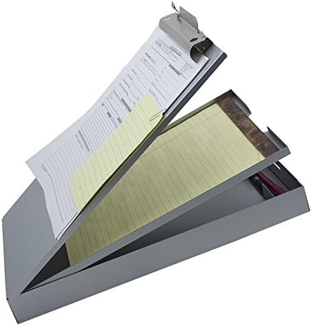 SAUNDERS Cruiser-Mate Aluminum Storage Clipboard with Dual Compartments