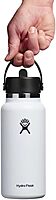 Hydro Flask Wide Mouth Flex Straw Cap Bottle - Insulated Stainless Steel
