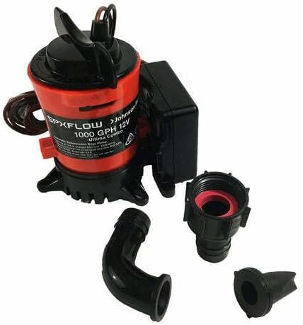 Johnson Pump Ultima Combo Bilge Pump 1000 GPH 3/4" Dura-Port