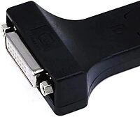 Monoprice DisplayPort Male to DVI-D Female Adapter, Single Link (104827) (Pack of 2) 1 Count (Pack of 2)