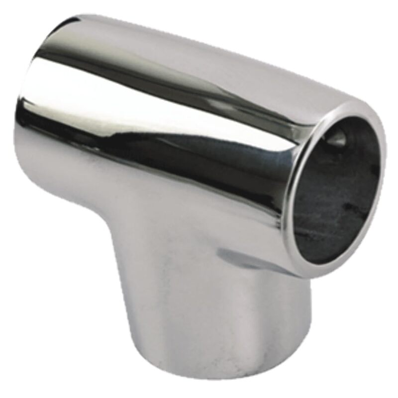 Sea-Dog 290900-1 Stainless Steel Universal Hand Rail Tee - 90°, 7/8" Tube O.D., Black