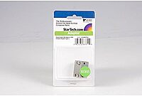 StarTech.com Right Angle DB9 to DB9 Serial Cable Adapter Type 2 - M/F (GC99MFRA2),Gray (Pack of 2) 1 Count (Pack of 2)