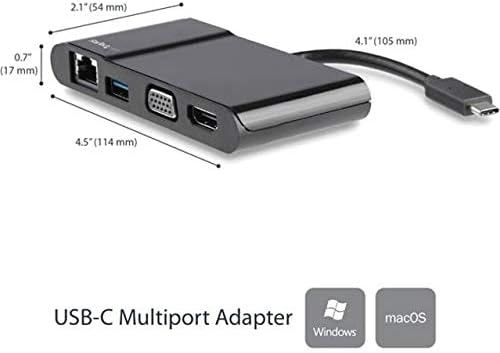 STARTECH USB Flash Drive and USB-C Multiport Adapter