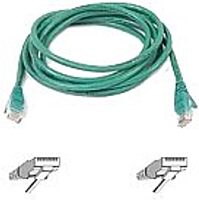 Belkin A3L791-10-GRN-S CAT5E Patch Cord Snagless, Green- 10ft