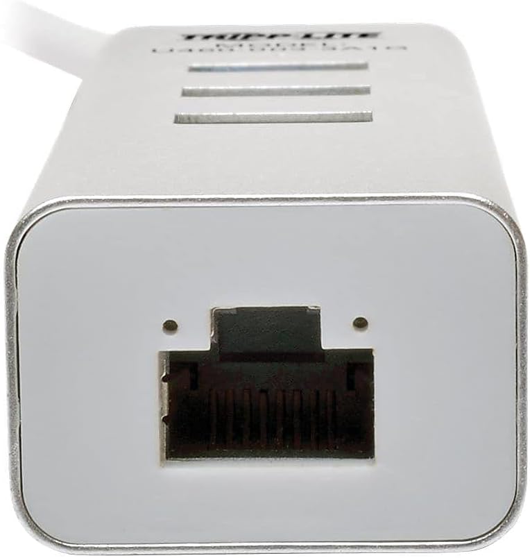 Tripp Lite 3-Port USB-C to USB-A Portable Hub with Gigabit Ethernet (RJ45)