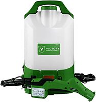 Victory Innovations Cordless Electrostatic Backpack Sprayer Machine for disinfectants, sanitizer, Cleaning,Green,VP300ES