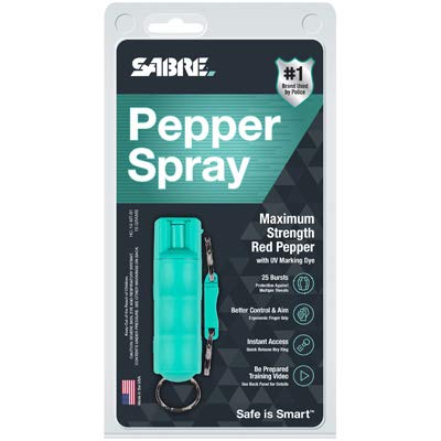 SABRE Red Hardcase Keychain Pepper Spray with Quick Release