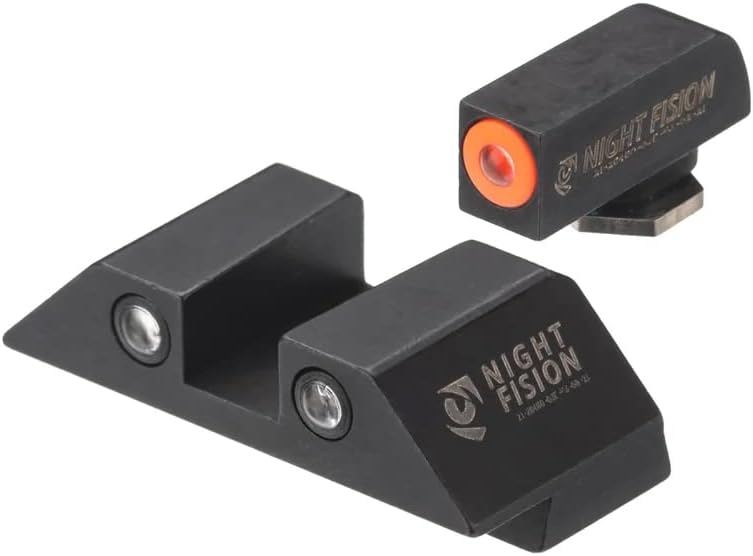 NIGHT FISION Tritium Night Sight Set for Glock 17/17L/19/22-28/31-35/37-39/45