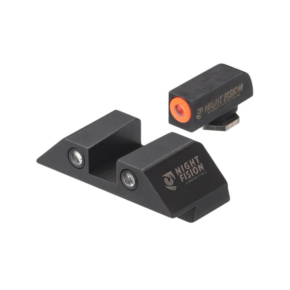 NIGHT FISION Tritium Night Sight Set for Glock 17/17L/19/22-28/31-35/37-39/45