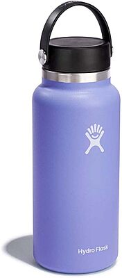 Hydro Flask Wide Mouth Insulated Water Bottle with Flex Cap