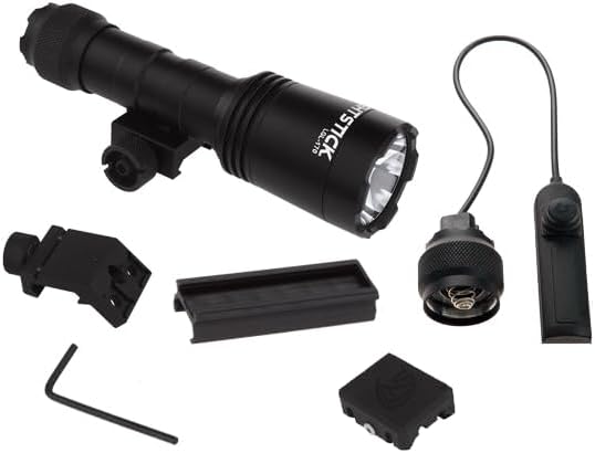 Nightstick LGL-170A Rechargeable Long Gun Kit | Complete Weapon Lighting Kit for Rifle, Carbine, Shotgun | 1550 Lumens