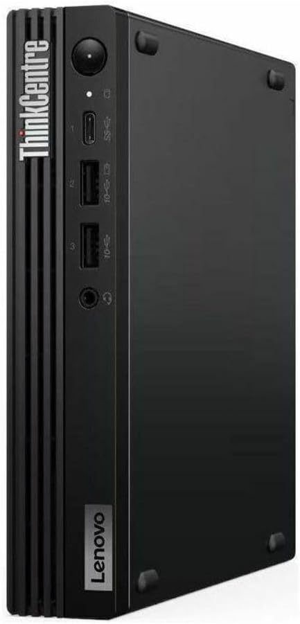 Lenovo ThinkCentre M70q Gen 5 12TD001UUS Desktop Computer - Intel Core i5 14th Gen i5-14400T - 16 GB - 256 GB SSD - Tiny