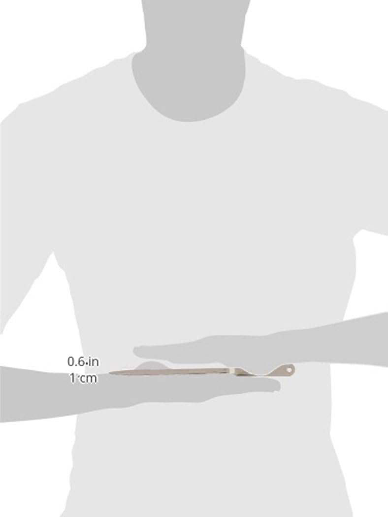 Business Source Nickel Plated Letter Opener, 9 inch (32376) - Silver