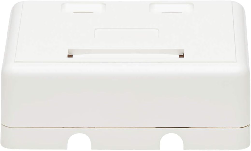 Tripp Lite Keystone Jack Surface Mount Box, White
