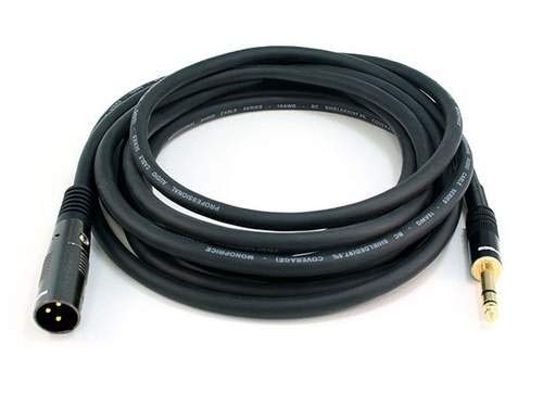 Monoprice Premier Series XLR Male to 1/4-Inch TRS Male Cable