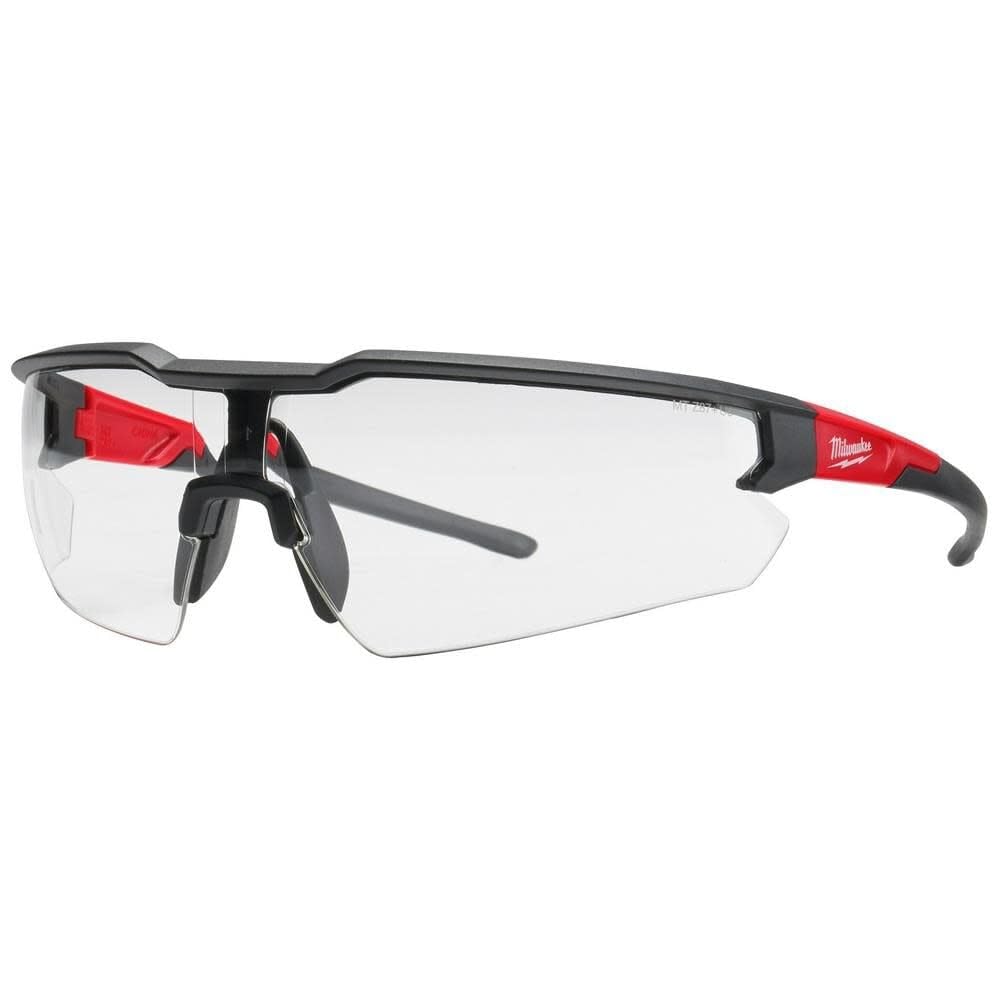 Milwaukee Tool Safety Glasses - Clear Fog-Free Lenses