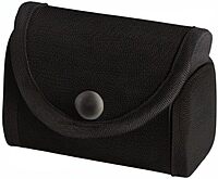 Uncle Mike's Latex Glove Kodra Pouch Latex Glove Kodra Black Pouch Double Snap Close, Card 88961