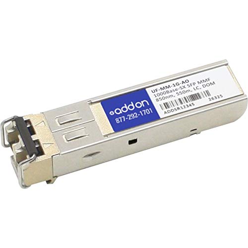 ADDON 2PK UBIQUITI UF-MM-1G COMPATIBLE TAA COMPLIANT 1000BASE-SX SFP TRANSCEIVER