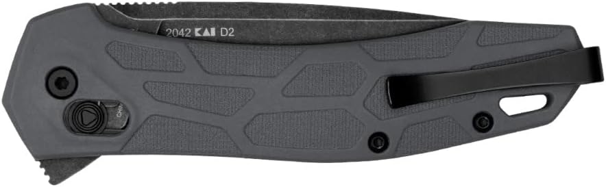 Kershaw Covalent Pocket Knife, DuraLock Lock, KVT Opening Mechanism with Drop Point Blade
