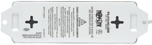 TRIPP LITE Medical-Grade Power Strip with Hospital-Grade Outlets (UL 1363A)
