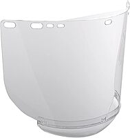 Face Shield Windows & Screens: Replacement Window, Clear, 8" High, 0.04" Thick