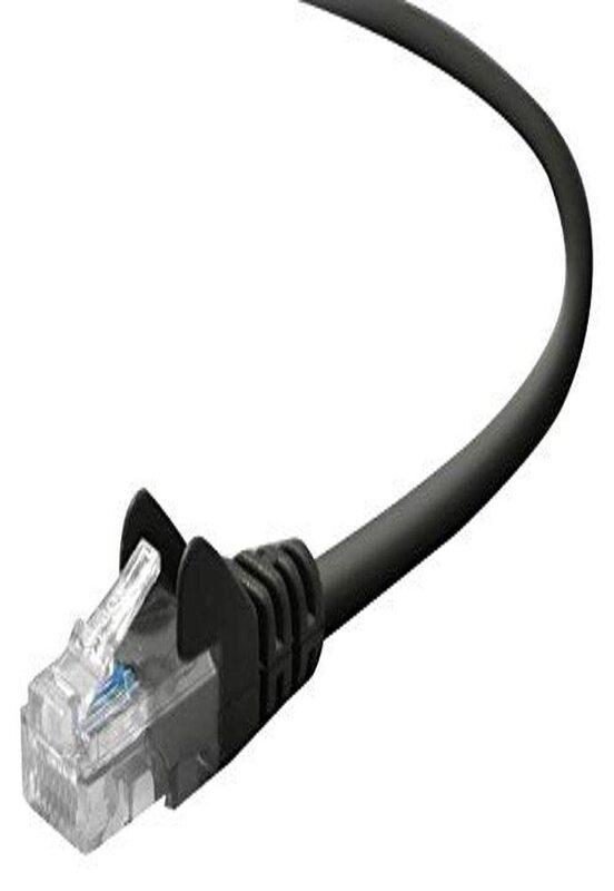 Belkin 1-Foot CAT5e Snagless Patch Cable (Black)