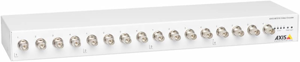AXIS COMMUNICATIONS M7116 16-Channel Video Encoder with Zipstream