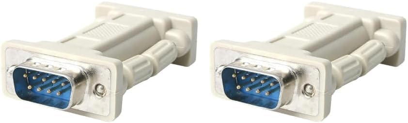 StarTech.com DB9 RS232 Serial Null Modem Adapter - DB-9 (M) to DB-9 (F) - NM9MF