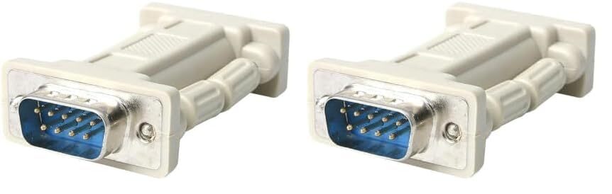 StarTech.com DB9 RS232 Serial Null Modem Adapter - DB-9 (M) to DB-9 (F) - NM9MF