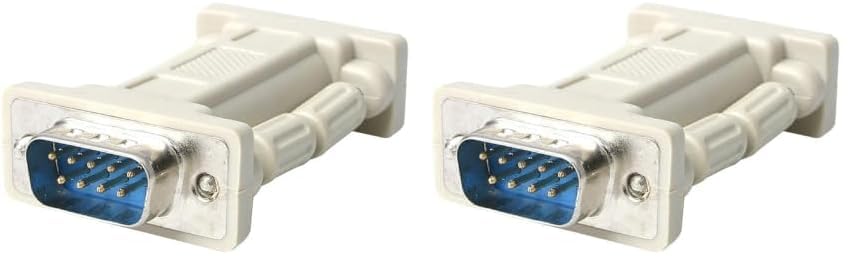 StarTech.com DB9 RS232 Serial Null Modem Adapter - DB-9 (M) to DB-9 (F) - NM9MF