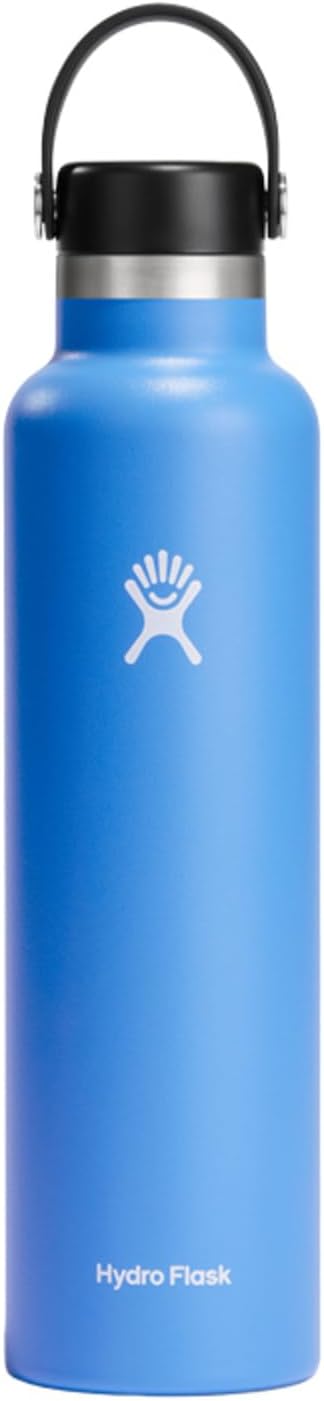 HYDRO FLASK Standard Mouth Insulated Stainless Steel Water Bottle with Flex Cap