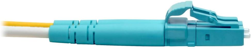 Tripp Lite Duplex Multimode Fiber Patch Cable OM5 LC LC 50/125 100Gb Lime Green 10M (N820-10M-OM5)