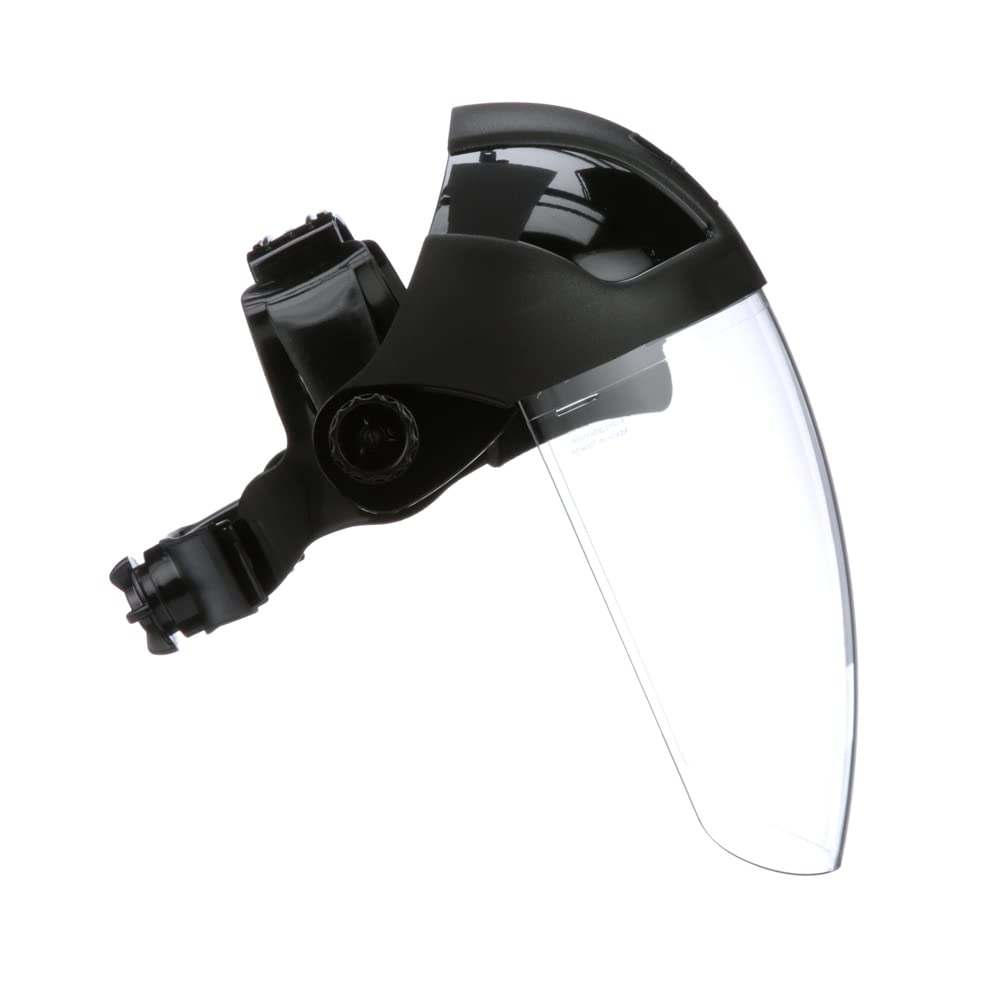 Sellstrom DP4 Face Shield - Lightweight Mask with High Impact Crown & Ratchet Headgear for Work, Grinding