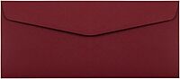 JAM PAPER Premium Dark Red Invitation Envelopes
