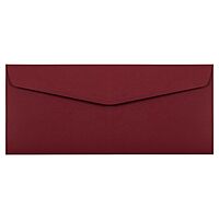 JAM PAPER Premium Dark Red Invitation Envelopes