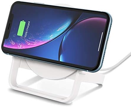 Belkin Quick Charge 10W Wireless Charger - Qi-Certified Charger Stand for iPhone