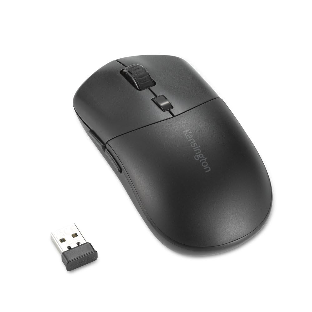 Kensington MY430 EQ Rechargeable Mouse, Multi-Device, Programmable Buttons (K75507WW)