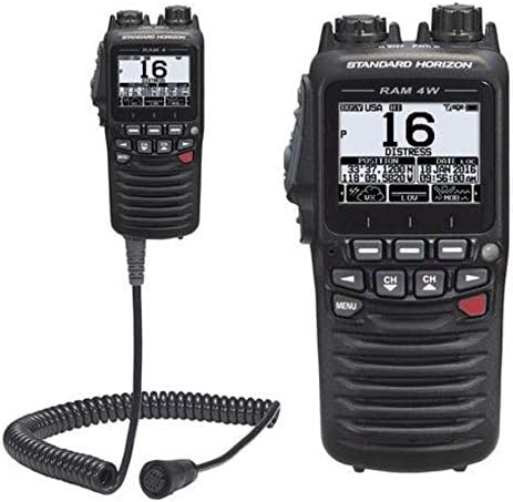 STANDARD HORIZON SSM-70H 2.5" Wired Remote Access Microphone (RAM4) & CT-100 23FT Extension Cable for RAM+ or VH-310