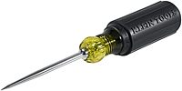 Klein Tools 650 Scratch Awl with 3-1/2-Inch Shank and Cushion Grip, Made in USA